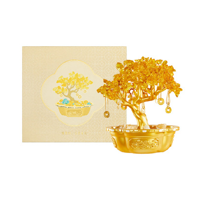 故宫淘宝摇钱树珊瑚盆景香薰