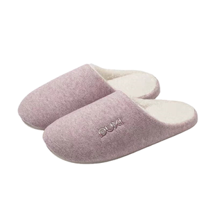 朴西棉拖鞋女款2025新款室内居家静音防滑保暖防臭地板毛绒包头拖