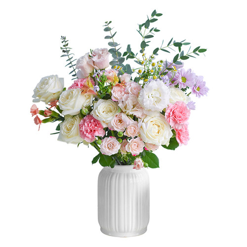 云南AB级鲜花玫瑰向日葵百合基地直发室内水养鲜切花顺丰速递盲盒