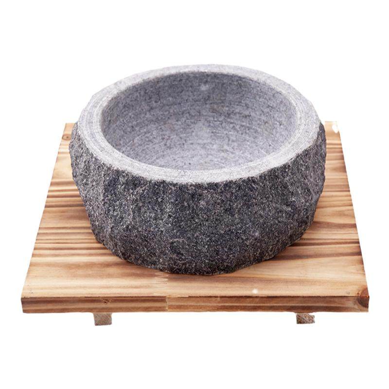 石锅拌饭专用加厚粗犷石锅泡泡鸡韩国料理韩式石碗餐具商用