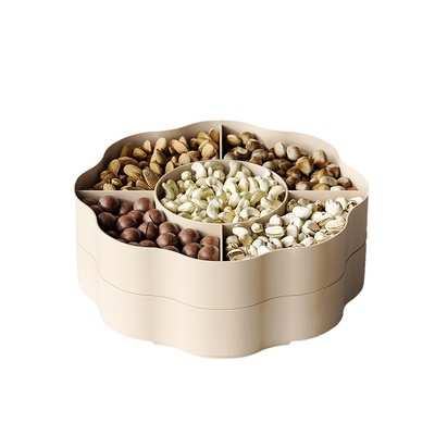 新年红色果盘坚果盘新婚糖果盒