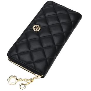 稻草人钱包女长款卡包小众手包精致女款皮夹高级感钱夹简约手拿包