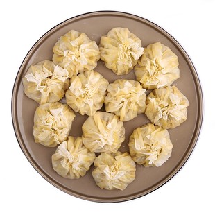 呼市清真成品烧麦 熟烧卖 稍麦 稍卖 方便营养早餐 加热就可以吃