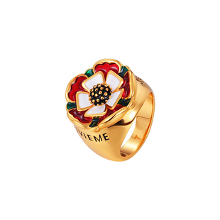 土星欧美夸张戒指女2026新款爆款金色小众设计轻奢高级独特食指环