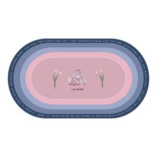 加厚跳绳减震垫隔音室内地毯静音防滑地垫健身运动专业加厚瑜伽垫