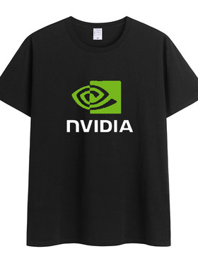 英伟达NVIDIA周边短袖 RTX显卡 英特尔装机爱好者电竞游戏极客T恤