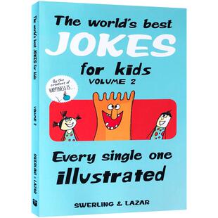 英文原版 The World's Best Jokes for Kids Vol 世界上好的儿童笑话第二卷 给孩子的笑话绘本幽默笑话纽约时报畅销书