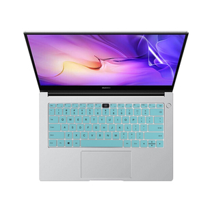 华为笔记本matebookd14键盘保护膜14英寸华为matebookd14键盘膜软硅胶防尘套垫电脑屏幕保护贴膜钢化膜纸配件