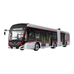 1：42 原厂宇通客车模型双源无轨电车 上海中运量 BRT 合金公交