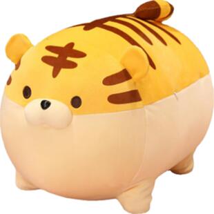 日系超软老虎抱枕毛绒玩偶小老虎公仔陪睡床枕头布娃娃女生日礼物