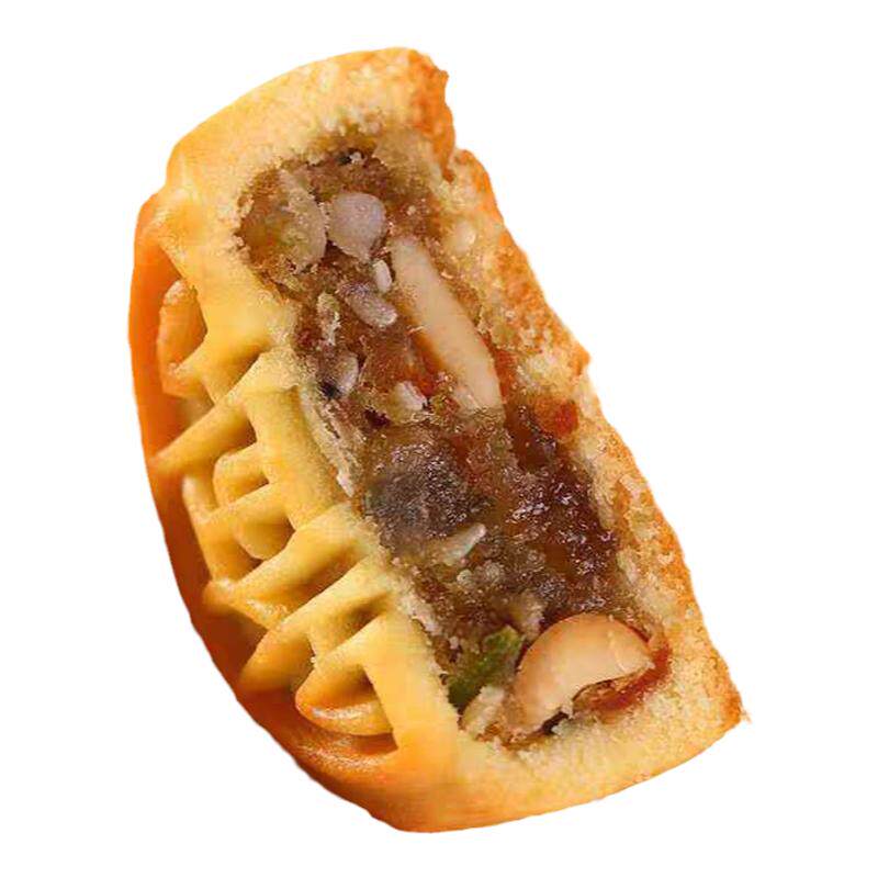 广式蛋黄五仁水果小月饼糕点零食