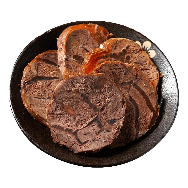 内蒙真牛腱子草原酱牛肉减低脂即食熟食真空五香卤牛肉健身主食品