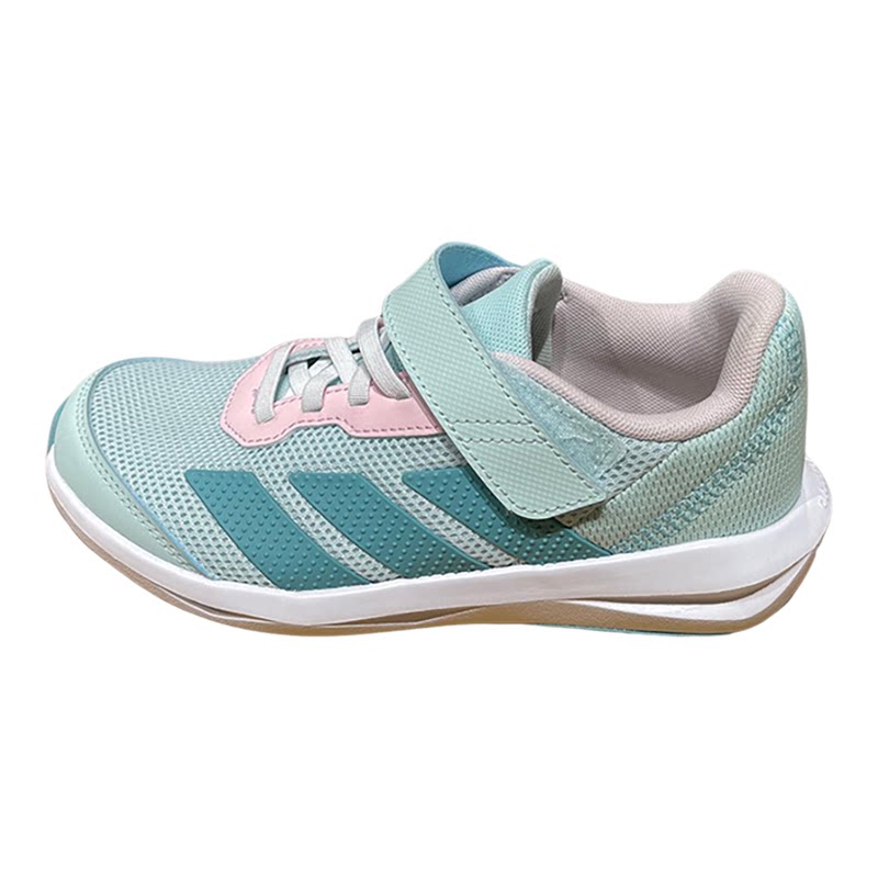 Adidas阿迪达斯童鞋夏季网面透气轻便蓝色运动鞋旅游鞋网鞋JQ8106