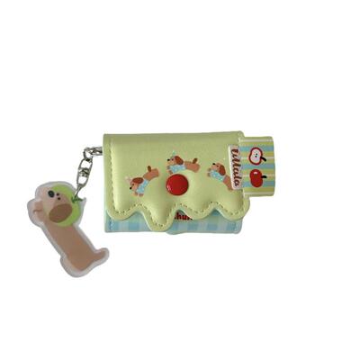 可爱奶油苹果腊肠狗适用苹果耳机保护套airpodspro2无线蓝牙耳机壳三代airpod4二代ipod耳机套airpods3耳机包