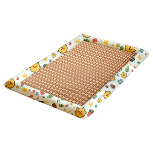 夏天凉席狗窝猫窝凉垫睡觉用降温凉席宠物用品泰迪小型犬狗床耐咬