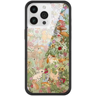 【动物系列平替】适用于苹果17ProiPhone16ProMax/15pro/14/16pro外壳Wildflower可爱防摔硅胶手机壳硬壳air