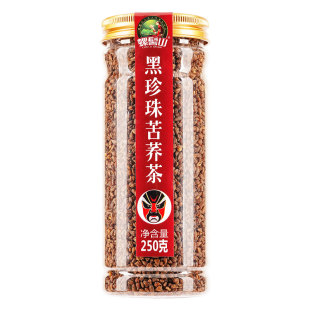 买1送1苦荞茶四川大凉山黑苦荞茶黑珍大珠麦茶叶正品浓香型花草茶