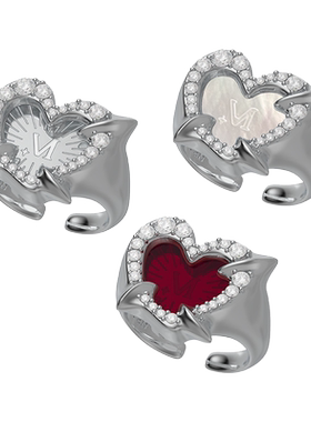 MARSEVEN三爪爱心戒指