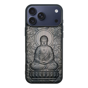 iPhone17promax木质浮雕手机壳
