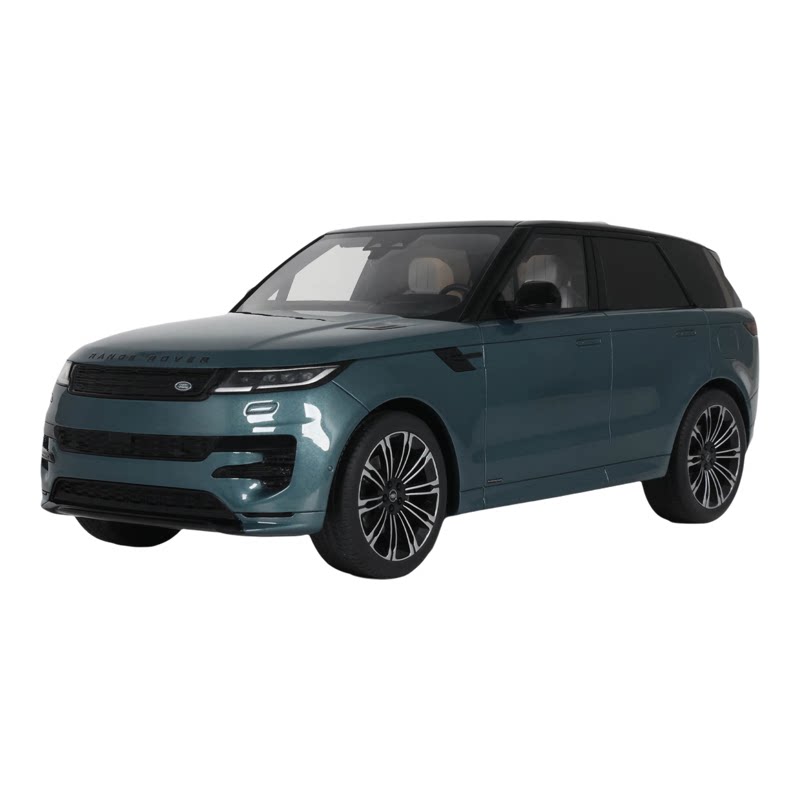 路虎揽胜P510E 运动版SUV GT Spirit 1:18 2022款树脂汽车模型绿