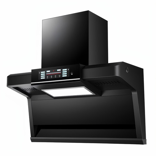 樱花抽油烟机家用厨房免拆洗大吸力顶侧双吸油烟机燃气灶二件套装