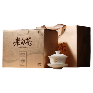 郑莲英福鼎白茶2016年老寿眉一级老白茶枣香散茶 茶叶礼盒装250g
