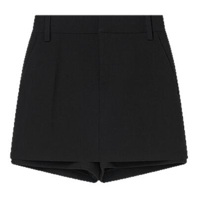 新款黑色百搭MiniA型裙裤