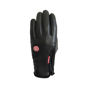 触屏手秋冬季骑行手套户外登山防滑自行车全指防风保暖手套男女款