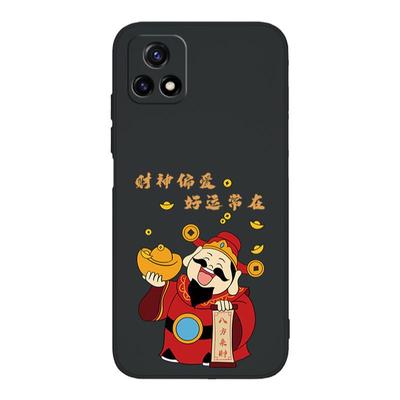 财神适用vivoy52s手机壳y31s标准版y54s新款vivo硅胶viv0vovoy财神爷保护套viviy发财防摔voviy男丫女外壳st2
