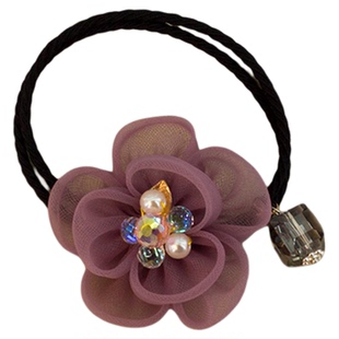 2026新款高端头绳女成人扎头发皮筋高级感头花马尾发圈女士发绳冬