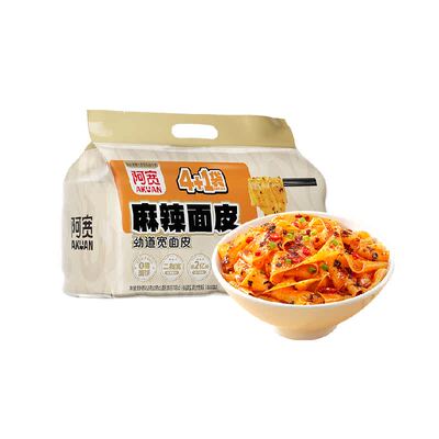 阿宽麻辣面皮5连包525g×1提