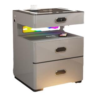 【全实木外柜】虎牌床头柜保险箱新款保险柜家用一体柜智能床头柜带指纹密码箱家庭远程隐藏式首饰全钢防盗柜