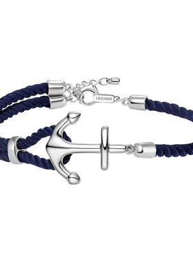 何方珠宝船锚手绳手链