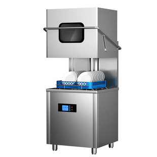 猛世揭盖立式洗碗机全自动商用餐饮饭店食堂酒店餐厅刷碗碟机大型