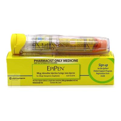 新西兰药房Epipen肾上腺笔肾上腺素自动笔成人款严重过敏急救用针