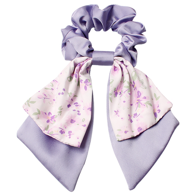 日韩碎花飘带蝴蝶结头绳夏季发绳