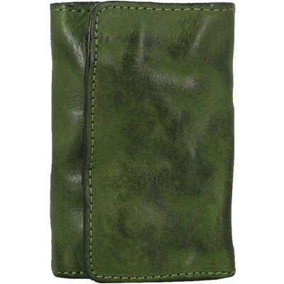 头层牛皮迷你钥匙包一体零钱包