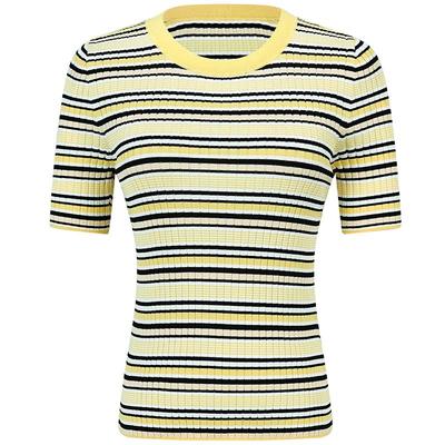 曼德诗棉质针织衫圆领套头衫