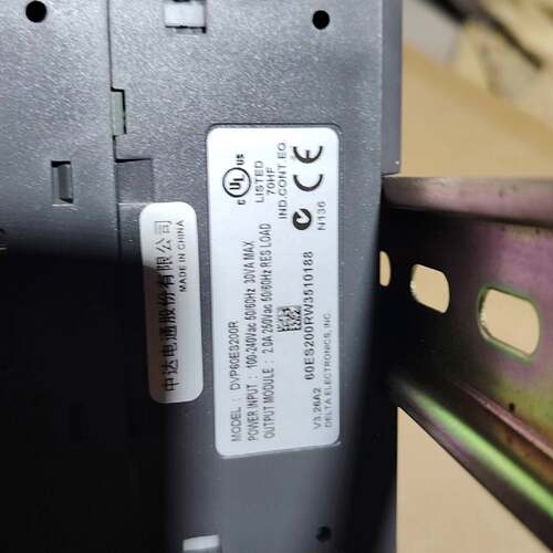 〔议价-可维修〕台达PLC DVP60ES200R，，端子线齐全，功能