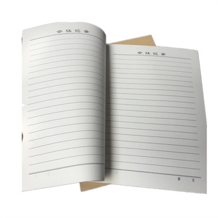 牛皮纸加厚大号16K大学生工作笔记本会议记录本子单位开会办公B5