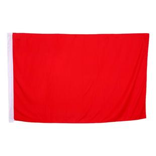 纯红旗加厚空白红旗1号2号3号4号5号纳米防水旗子带杆演出表演用会议室办公室礼堂旗背景红旗号户外红旗定制