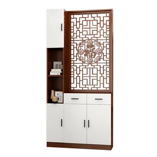 玄关柜客厅隔断2024年新款正对入户门屏风柜现代轻奢高档沙发隔断