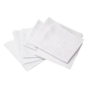 FOREVER NOW白色口袋巾男士西服商务衬衫胸巾纯色西装手帕小方巾