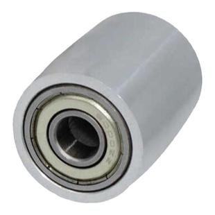 纠偏轮双轴承滚轮砂带机输送金属轮调偏轮被动轮皮带惰轮弧形滚筒