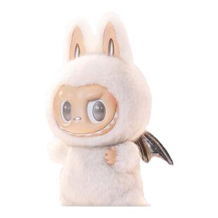 当天发泡泡玛特ZIMOMO十周年一二三代大天使大首领搪胶毛绒公仔