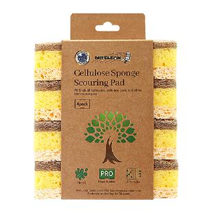 澳洲洁碧先生洗碗海绵木浆棉百洁布洗碗布厨房抹布刷碗海绵擦