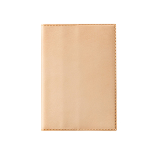 日本MIDORI笔记本真皮本子MD山羊皮手帐书衣简约高档记事本A5手账本A6日记本可替换内芯A7手帐本