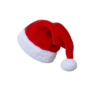 长毛绒圣诞帽儿童成人毛绒帽圣诞礼物礼品圣诞帽子圣诞节装饰品