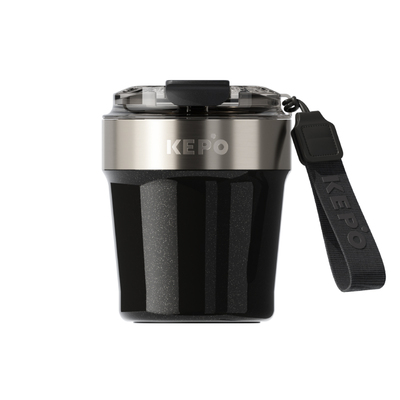 KEPO咖啡杯外出携带保温杯迷你小巧容量随行水杯高颜值专用杯子