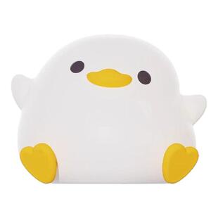 豆豆鸭硅胶小夜灯卧室睡眠护眼伴睡柔光高颜值拍拍台灯女生日礼物